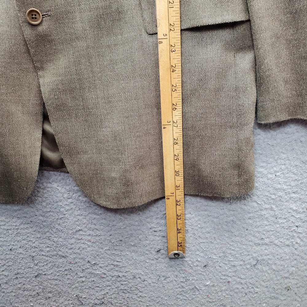 Tommy Hilfiger Blazer Jacket Mens 44R Multi Single Breasted Notch Office Wear - Picture 3 of 11